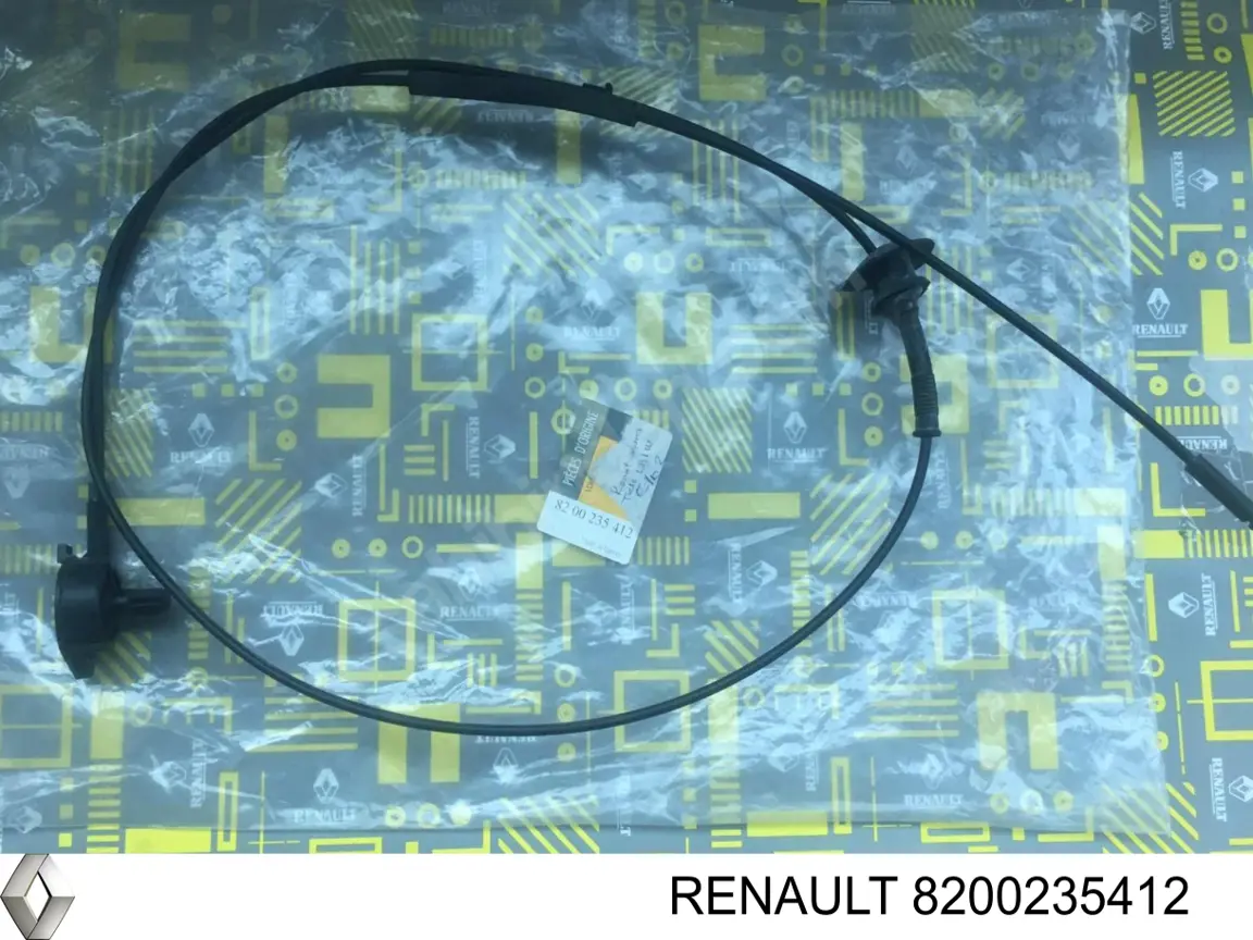 Linka otwierania maski do Renault Clio SYMBOL LB0, LB1, LB2