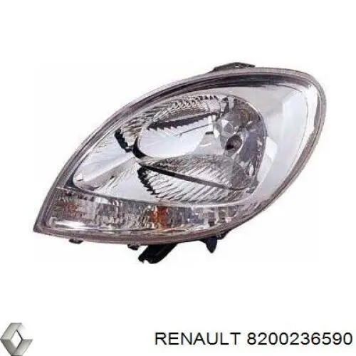 8200236590 Renault (RVI) Reflektor lewy