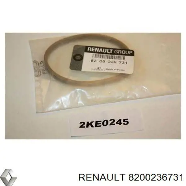 Uszczelka przepustnicy Renault (RVI) 8200236731 cena, od 6,00 USD
