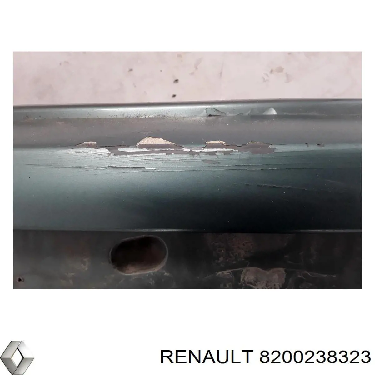 Zderzak tylny Renault (RVI) 7701476955