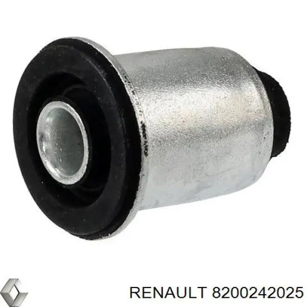 Silentblock przedniego wahacza dolnego 8200242025 Renault (RVI)
