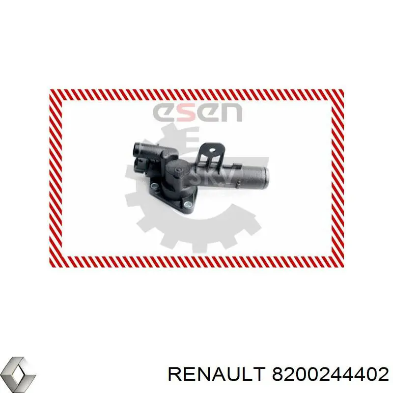 8200244402 Renault (RVI) Obudowa termostatu