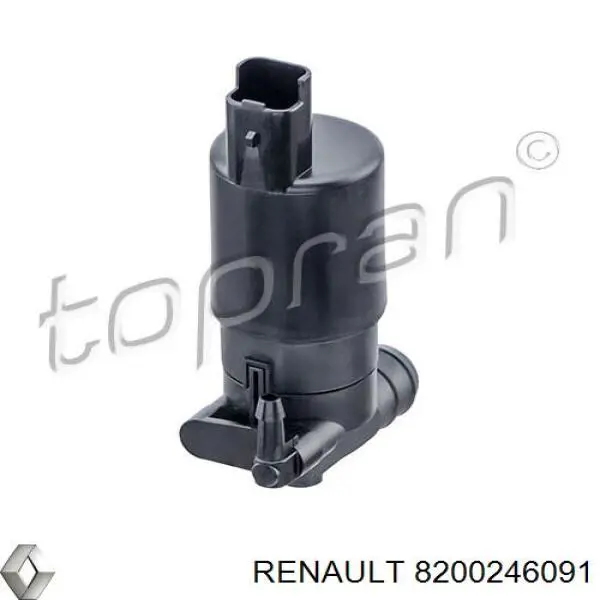 8200246091 Renault (RVI) Pompka spryskiwacza szyby przedniej