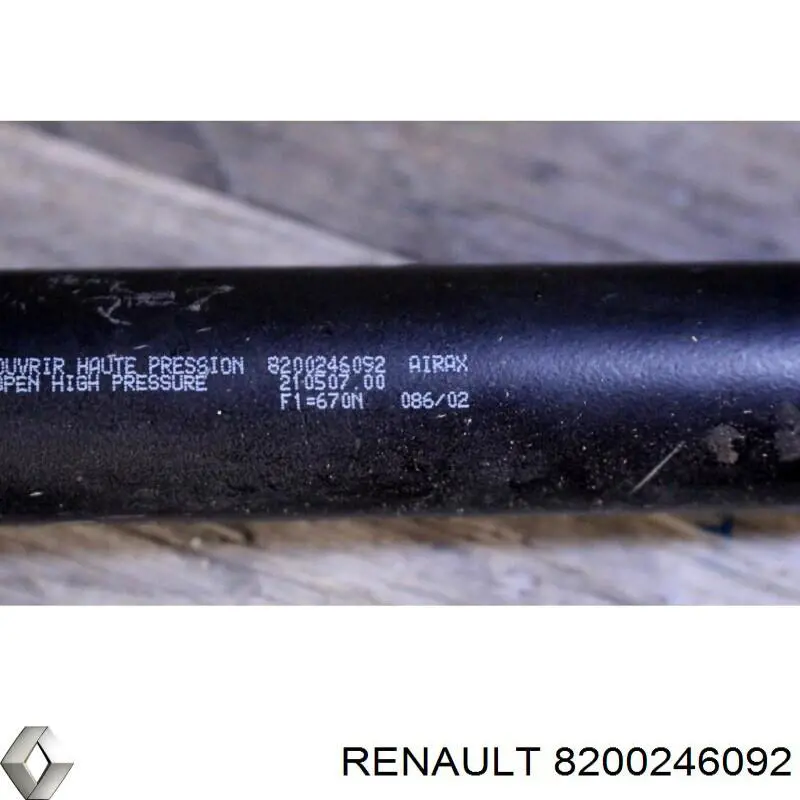 Amortyzator klapy bagażnika (3/5 drzwi-tylnych) Renault Vel Satis hatchback (BJ0) (2002 - 2009) cena, od 42,89 USD
