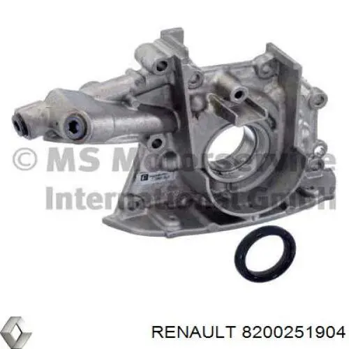 Pompa oleju Renault (RVI) 8200251904 cena, od 92,88 USD