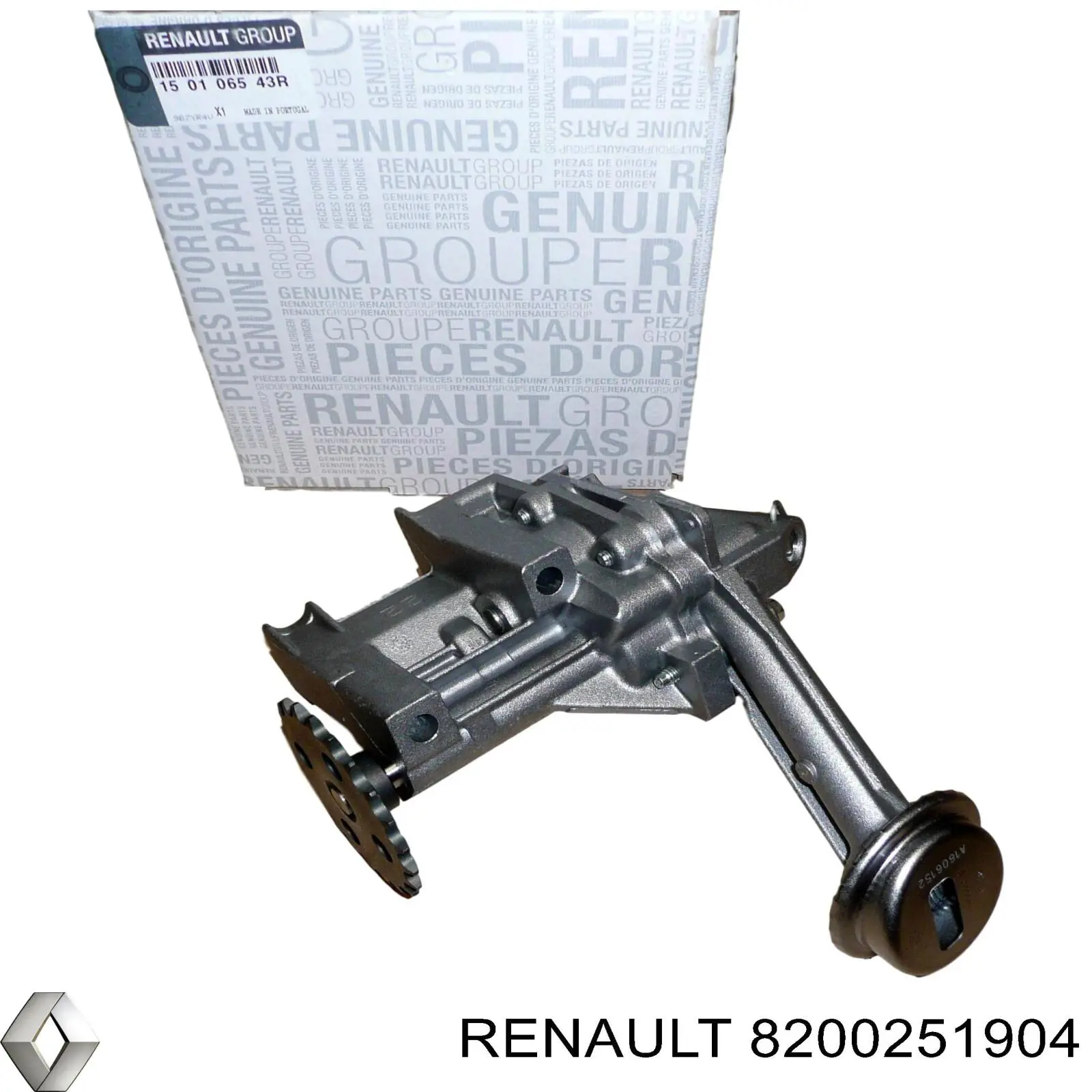 Do koszyka 8200251904 Renault (RVI) Pompa oleju