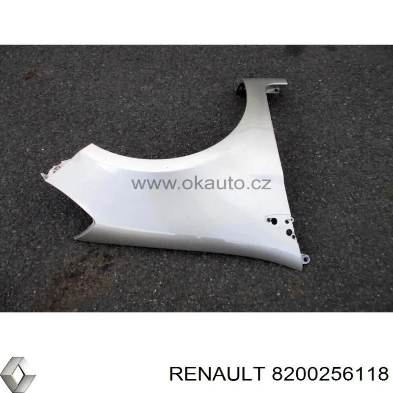 Błotnik przedni prawy Renault Clio III GRANDTOUR kombi (KR01) (2008 - 2026) cena, od 154,14 USD