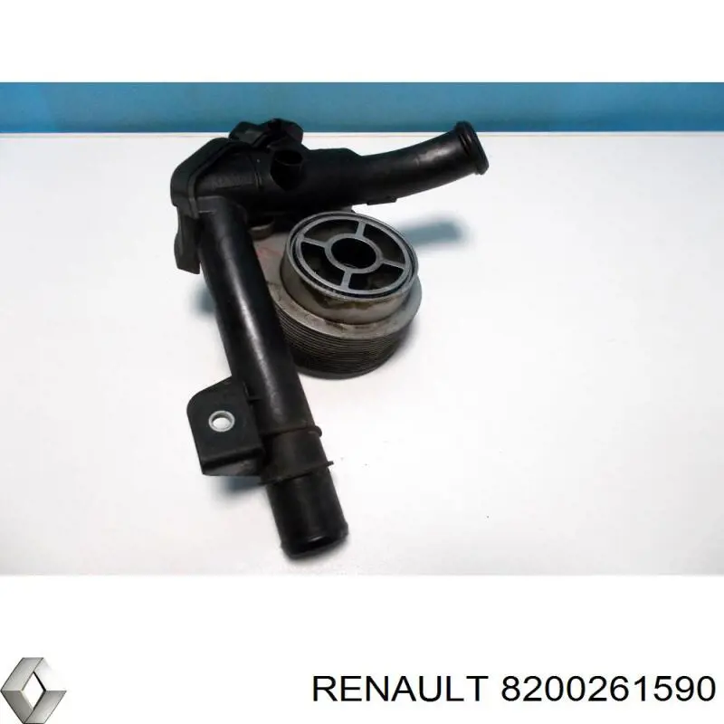 Do koszyka 8200261590 Renault (RVI) Kołnierz układu chłodzenia (trójnik)