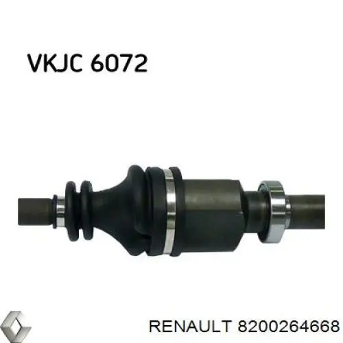 8200264668 Renault (RVI) Półoś napędowa przednia prawa