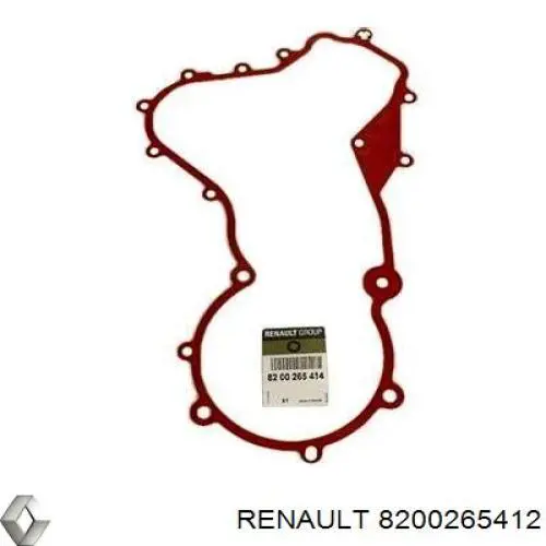 Uszczelka pokrywy przedniej silnika Renault (RVI) 8200265412 cena, od 27,52 USD