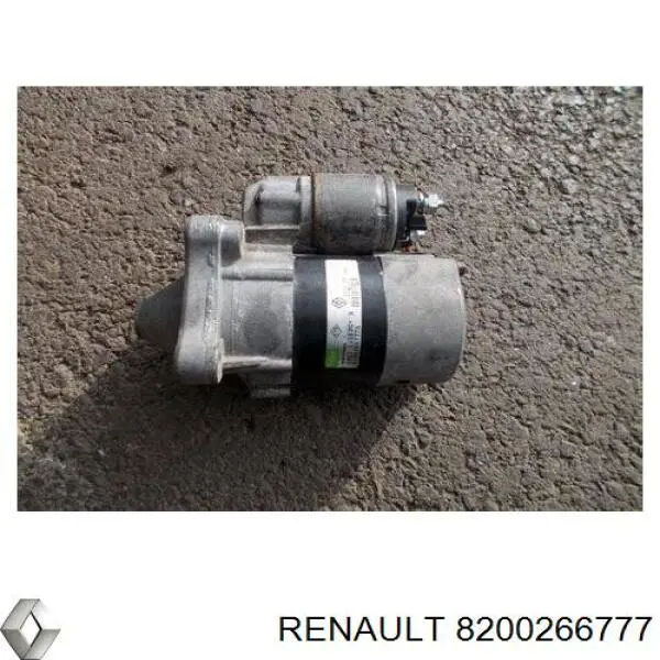 Do koszyka 8200266777 Renault (RVI) Rozrusznik