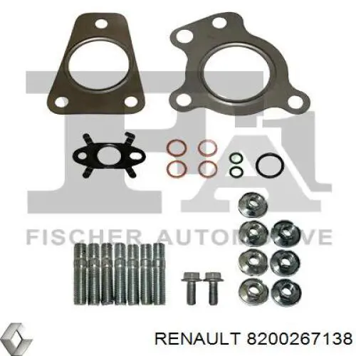 Turbina Renault (RVI) 8200267138 cena, od 236,66 USD