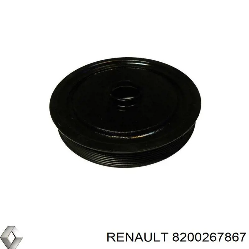 8200267867 Renault (RVI) Koło pasowe wału korbowego