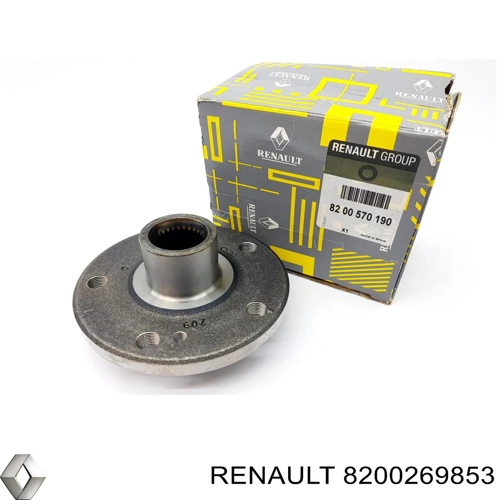8200269853 Renault (RVI) Piasta przednia