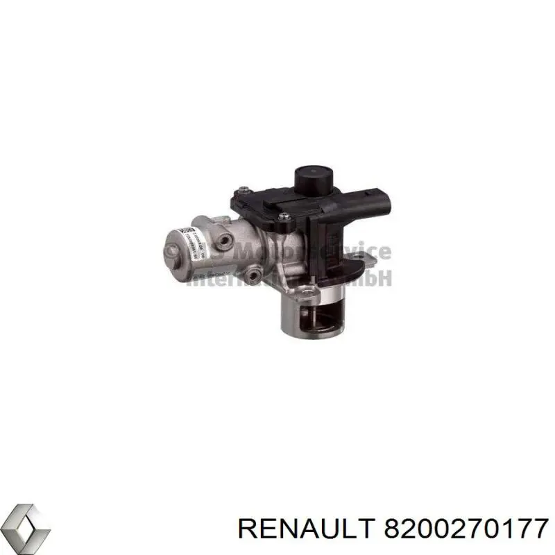 Zawór recyrkulacji spalin EGR 8200270177 Renault (RVI)