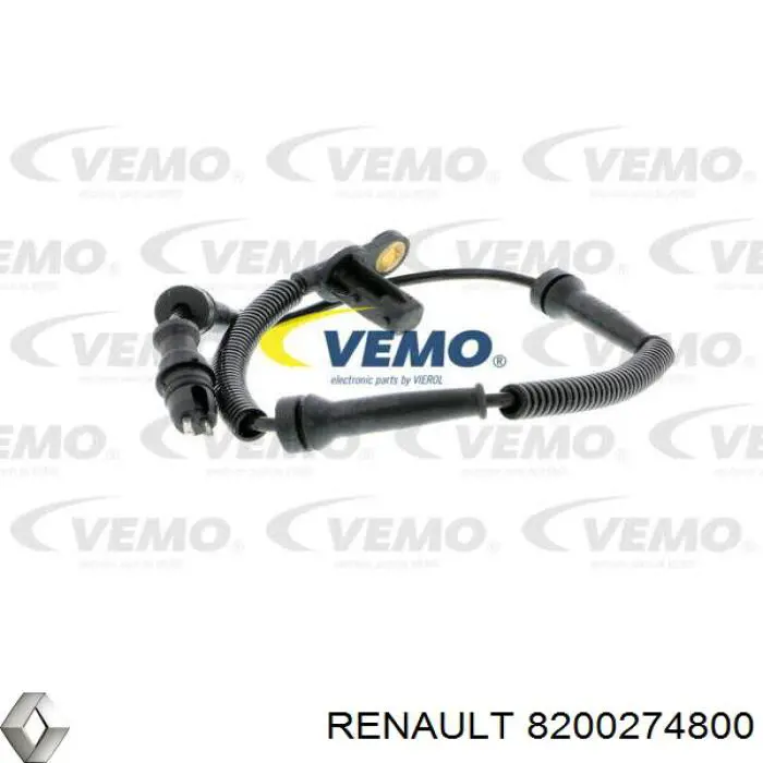Czujnik ABS przedni Renault (RVI) 8200274800 cena, od 26,16 USD