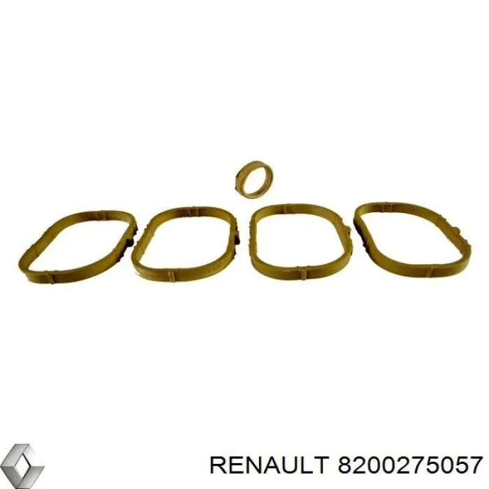 Do koszyka 8200275057 Renault (RVI) Uszczelka kolektora ssącego górna