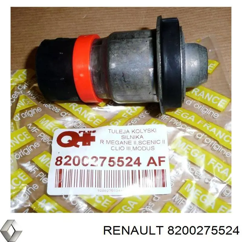 Do koszyka 8200275524 Renault (RVI) Tuleja (poduszka) przedniej belki
