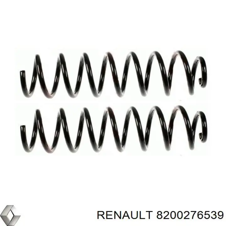 Sprężyna tylna Renault (RVI) 8200276539 cena, od 23,38 USD