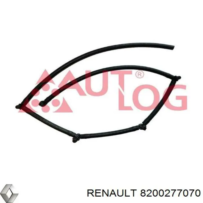 8200277070 Renault (RVI) Rurka paliwa, zwrotna od wtryskiwaczy
