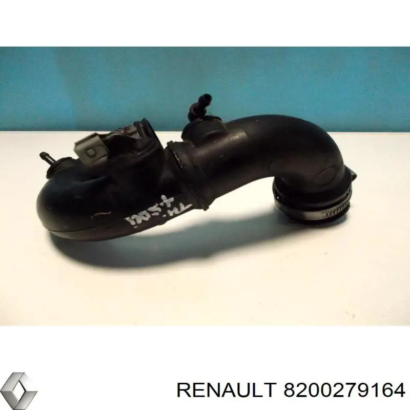 Do koszyka 8200279164 Renault (RVI) Króciec powietrza, wylot z turbiny (doładowanie)