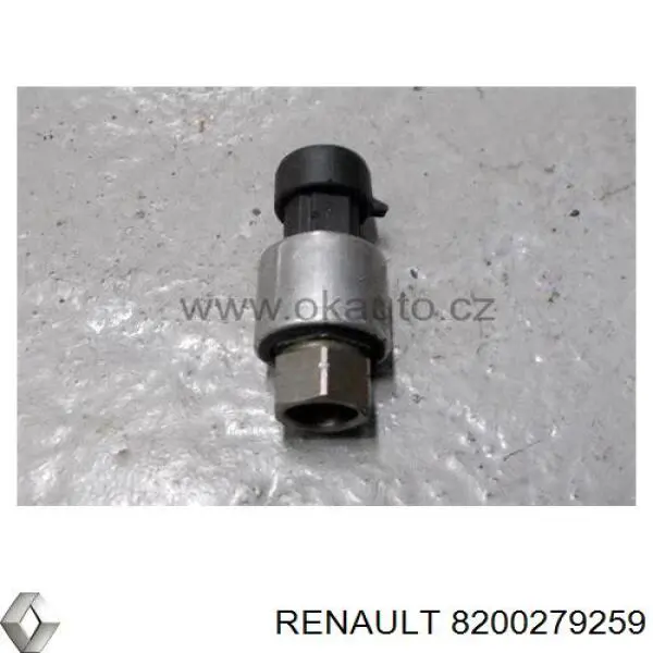 8200279259 Renault (RVI) Czujnik ciśnienia bezwzględnego klimatyzacji