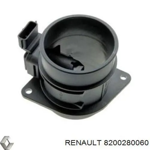 8200280060 Renault (RVI) Czujnik przepływu powietrza, przepływomierz powietrza M.A.F.
