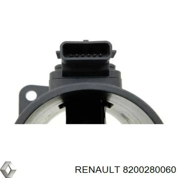 Czujnik przepływu powietrza, przepływomierz powietrza M.A.F. Renault (RVI) 8200280060 cena, od 51,28 USD