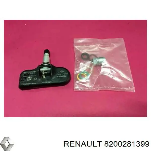 Czujnik ciśnienia w oponach 8200281399 Renault (RVI)
