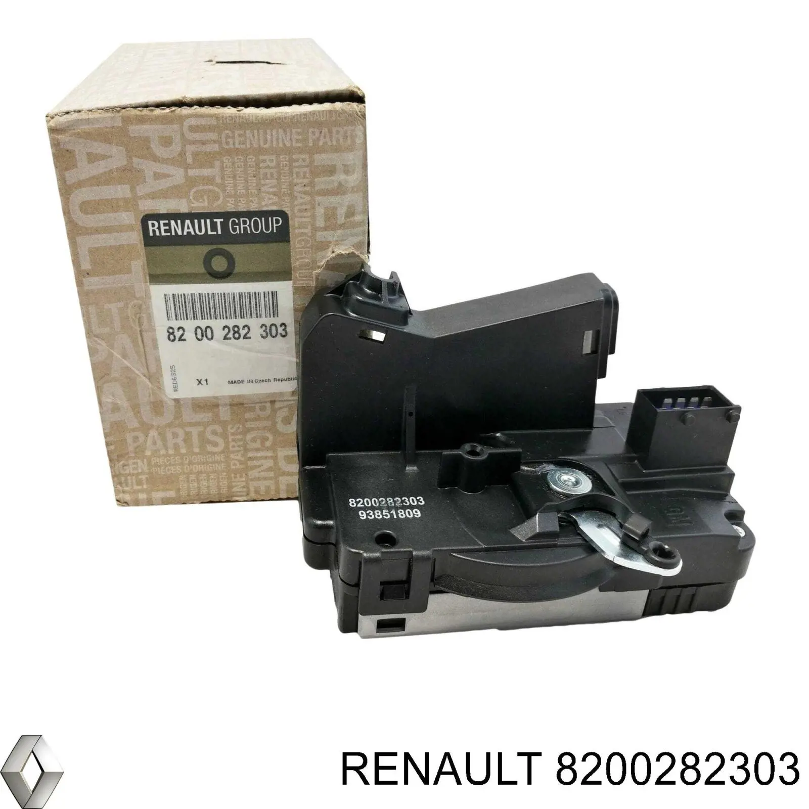 Zamek drzwi tylnych lewych skrzydłowych Renault (RVI) 8200282303 cena, od 58,24 USD