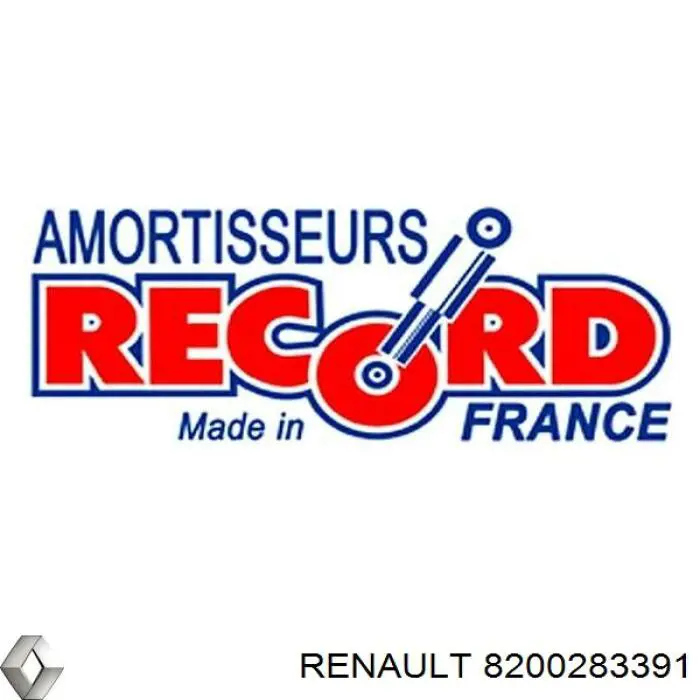 8200283391 Renault (RVI) Amortyzator tylny