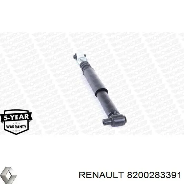 Amortyzator tylny Renault (RVI) 8200283391