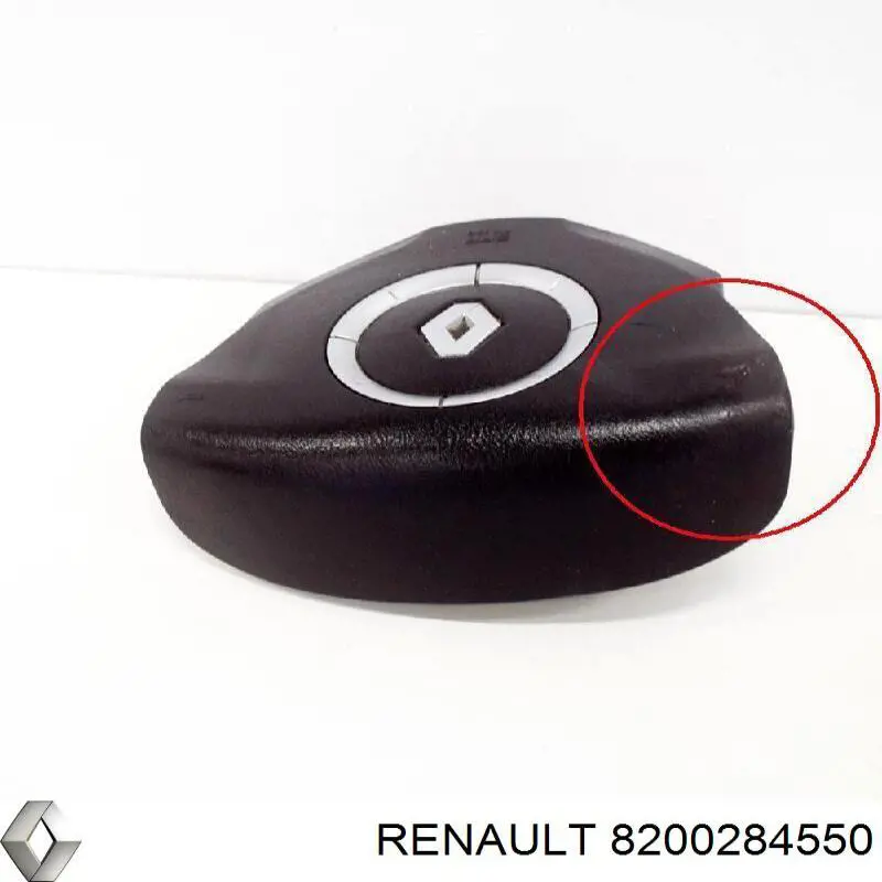 Do koszyka 8200284550 Renault (RVI) Poduszka powietrzna (Airbag) kierowcy