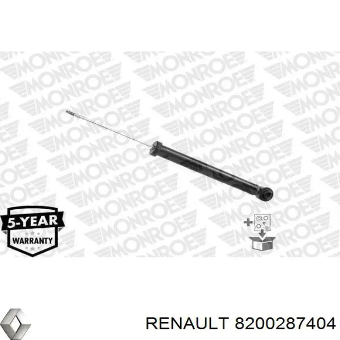 8200287404 Renault (RVI) Amortyzator tylny