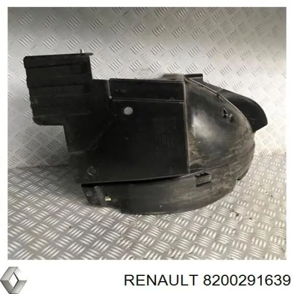 Do koszyka 8200291639 Renault (RVI) Nadkole błotnika przedniego prawe tylne