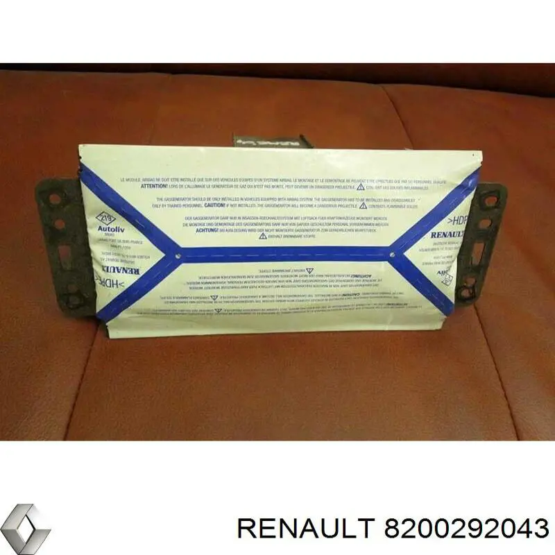 Poduszka powietrzna (Airbag) pasażera Renault (RVI) 8200292043 cena, od 49,37 USD