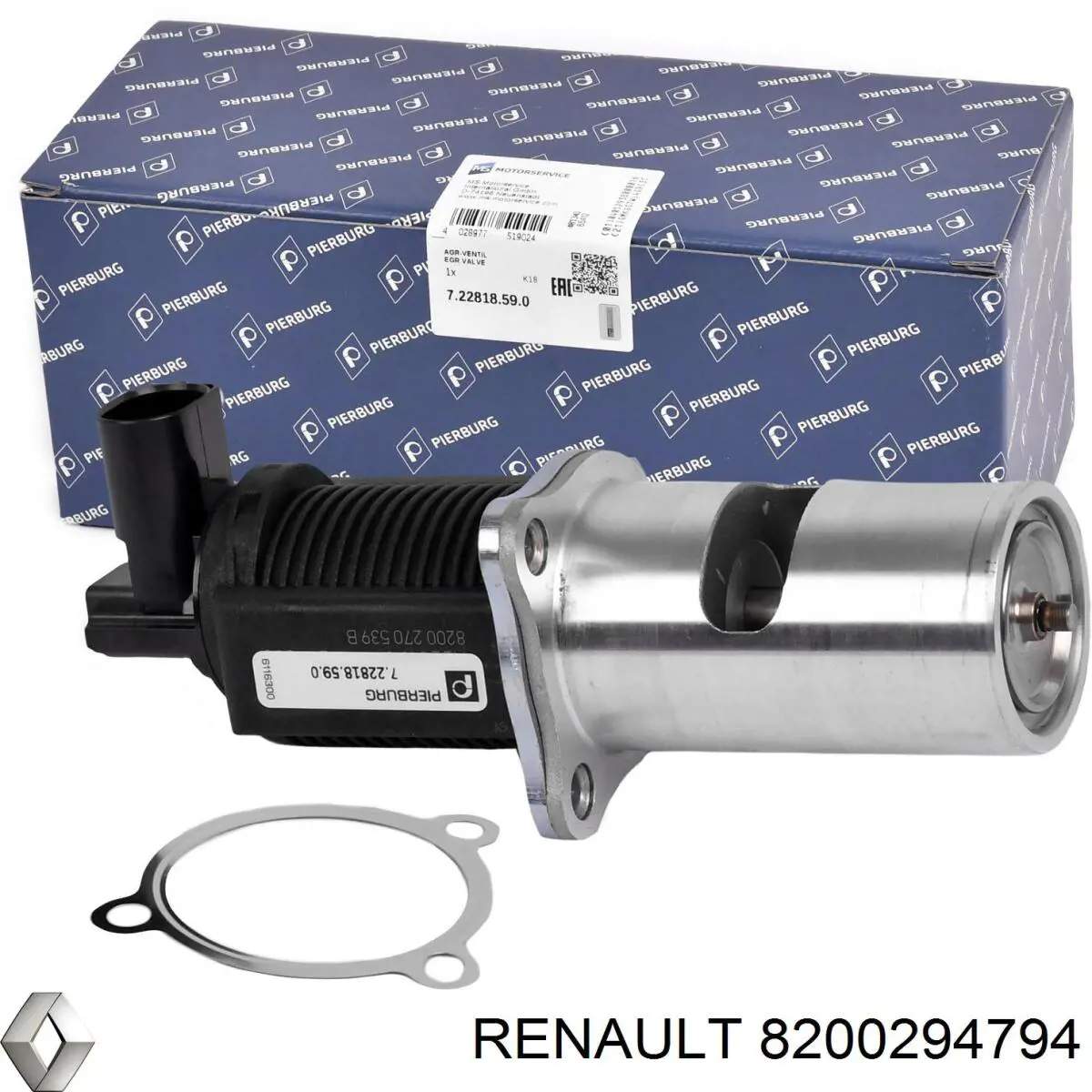 Zawór recyrkulacji spalin EGR Renault (RVI) 8200294794 cena, od 96,89 USD