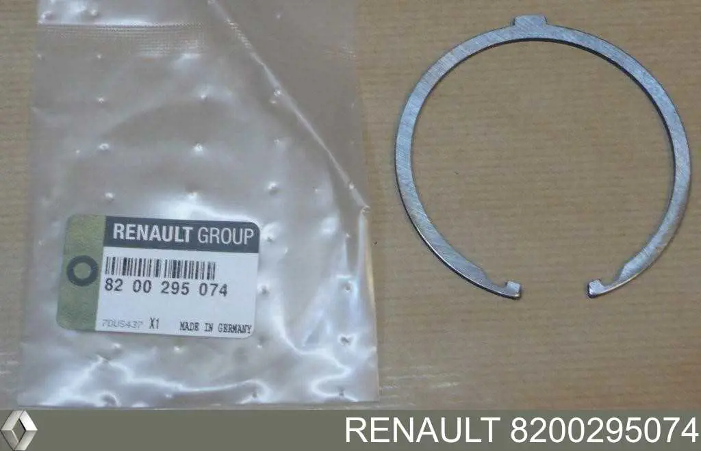 Pierścień zatrzaskowy synchronizatora Renault (RVI) 8200295074 cena, od 5,26 USD