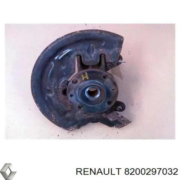 8200297032 Renault (RVI) Czop (zwrotnica) przedni prawy