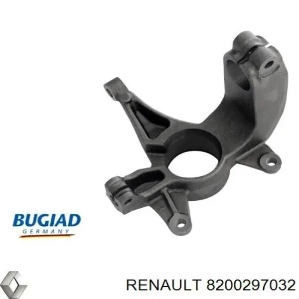 Czop (zwrotnica) przedni prawy Renault (RVI) 8200297032 cena, od 83,43 USD
