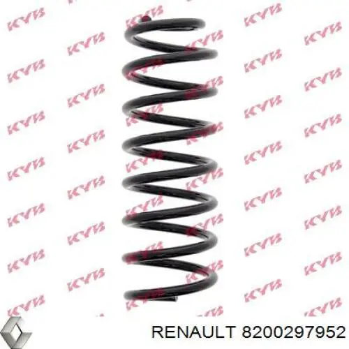 Do koszyka 8200297952 Renault (RVI) Sprężyna tylna