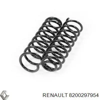 Sprężyna tylna Renault (RVI) 8200297954 cena, od 26,06 USD