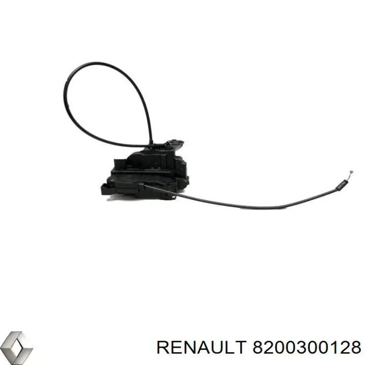 Zamek drzwi tylnych lewych do Renault Clio III BR01, CR01