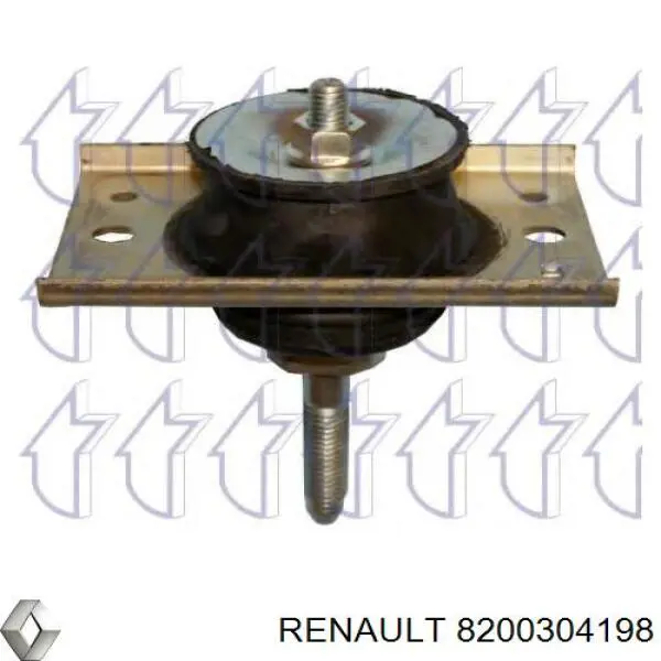 Poduszka (podpora) silnika lewa Renault (RVI) 8200304198 cena, od 32,12 USD