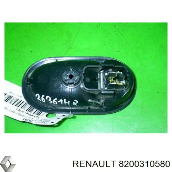 Klamka drzwi prawych przednia/tylna wewnętrzna Renault (RVI) 8200310580 cena, od 23,84 USD