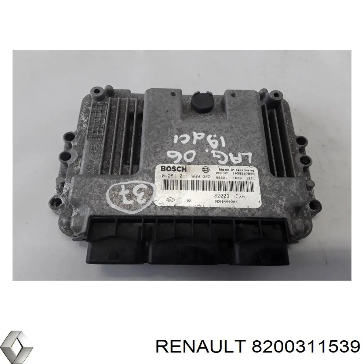 Sterownik silnika do Renault Espace IV JK0