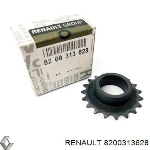 Do koszyka 8200313628 Renault (RVI) Koło zębate napędu pompy oleju