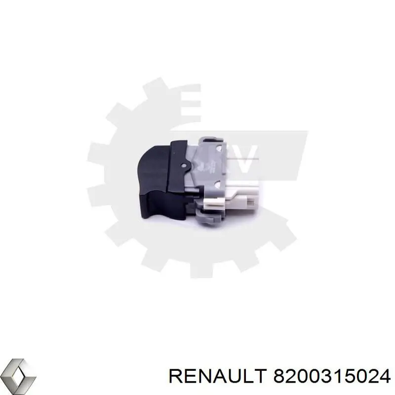 Włącznik przyciskowy podnośnika szyby tylny Renault Laguna 2 (KG0)