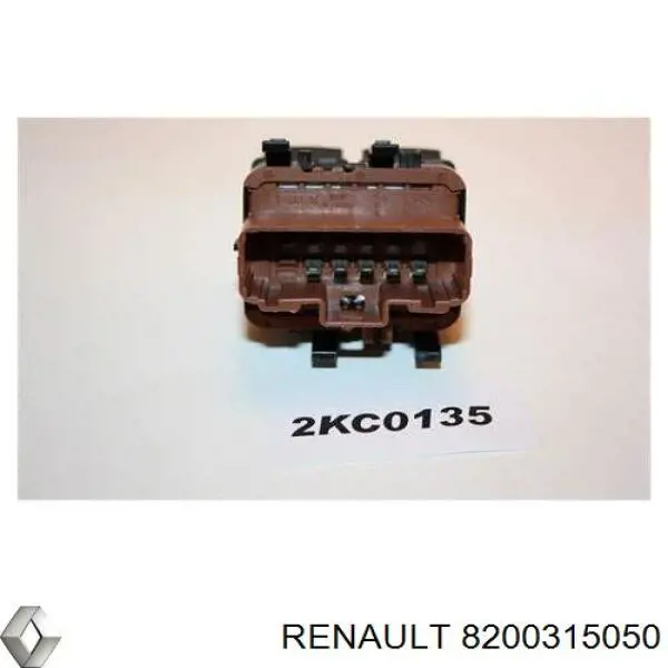Panel przyciskowy sterowania podnośnikiem szyby przedni lewy Renault (RVI) 8200315050 cena, od 26,06 USD