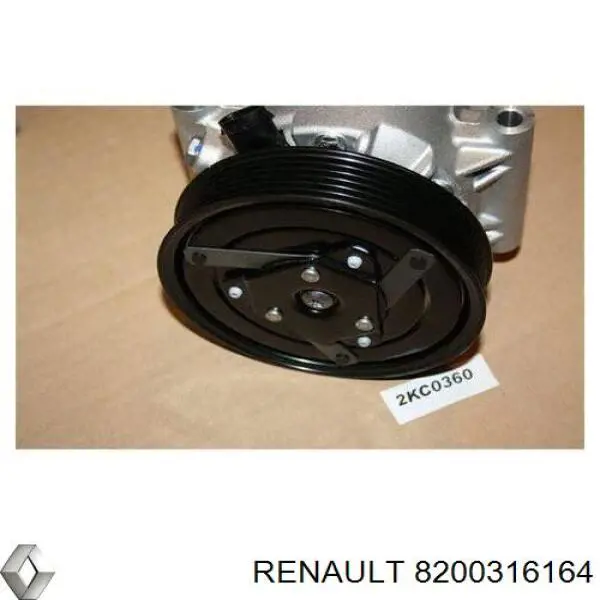 Sprężarka klimatyzacji 8200316164 Renault (RVI)